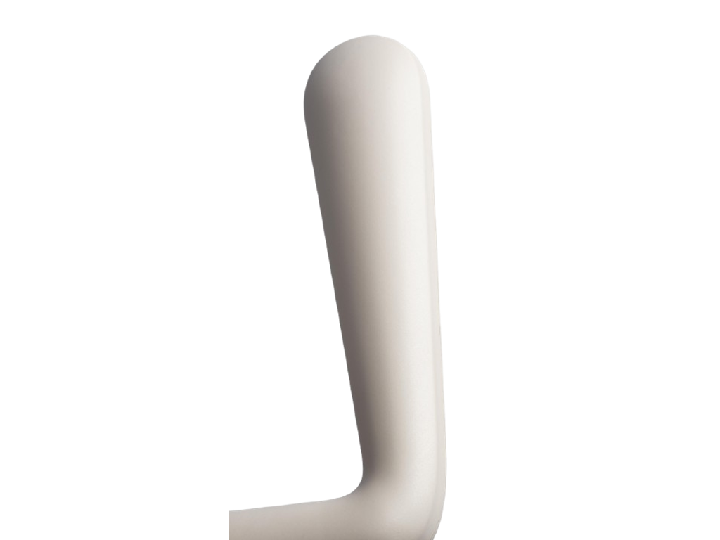Maniglia Snapp Plastica Ricliclata Rosetta Tonda d.45x5h Bocchetta Foro Chiave varie finiture  Verum - immagine 11